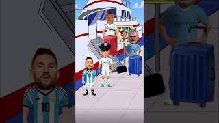 Quien Tiene Al Hijo De Messi Ronaldo vs Mbappé vs Haaland vs Neymar [upl. by Annaili]