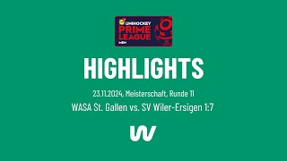 Highlights WASA St Gallen vs SV WilerErsigen 17 [upl. by Mason557]