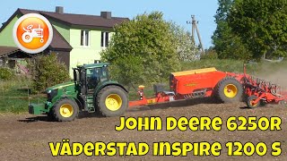 Seeding 2024  John Deere 6250R amp Väderstad Inspire 1200 S [upl. by Norel]