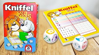 KNIFFEL KIDS  Spielregeln TV Spielanleitung Deutsch  SCHMIDT SPIELE WÜRFEL [upl. by Malachi]