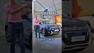 Updated Citroen C3 amp C3 Aircross revealed shorts [upl. by Noir]