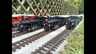 LGB Gartenbahn im Volldampf [upl. by Kcirneh]