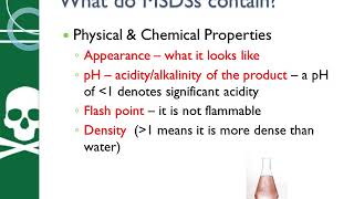 material safety data sheet MSDS  Safety data sheet training SDS [upl. by Meibers]