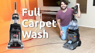 Best Carpet Cleaner 2023 Hoover Powerscrub XL Vacuum Review [upl. by Cosmo]