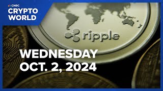 Bitwise files with SEC to launch XRP ETF CNBC Crypto World [upl. by Mosira]