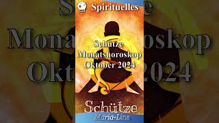 Schütze SPIRITUALITÄT ✨ Horoskop Oktober 2024 [upl. by Nixie914]