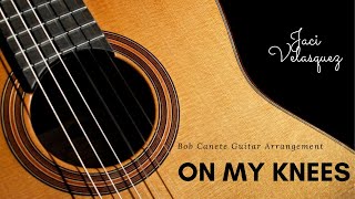 On my knees Jaci Velasquez Guitar Accompaniment Cover by Bob Canete [upl. by Mahau69]