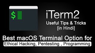 iTerm2 useful features amp tricks  Best macOS terminal for penetration testing Hindi [upl. by Nylirej]