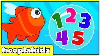 12345 Once I Caught A Fish Alive  Nursery Rhyme  Hooplakidz [upl. by Cato]