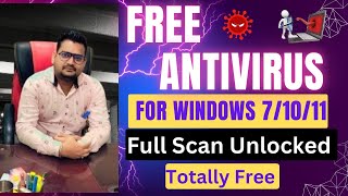 Free Antivirus For Windows 10711  Best Free Antivirus For Windows  Download Antivirus For Free [upl. by Haiasi]