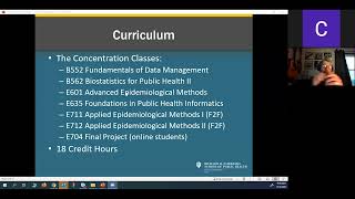 MPH in Epidemiology information session [upl. by Tchao]