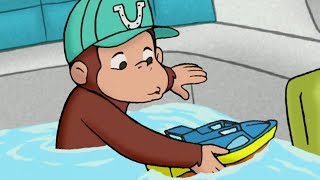 Curious George 🐵The Lucky Cap 🐵 Kids Cartoon 🐵 Kids Movies  Videos for Kids [upl. by Adnamahs]