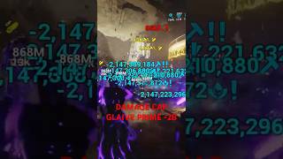 Warframe Steel Path Glaive Prime Damage 2B rap warframe ps5 glaivefypagegaming spaceshorts [upl. by Alliw]