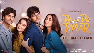 Do Aur Do Pyaar  Official Teaser  Vidya B Pratik G Ileana D Sendhil R  Applause Entertainment [upl. by Ottinger]