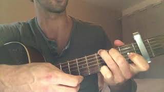 Thérapie TAXI  Ete 90 cover tuto guitare [upl. by Nalyd]