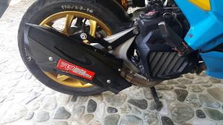 Review knalpot r9 misano honda vario [upl. by Croydon763]