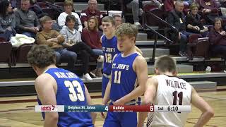 Delphos St Johns vs Kalida Boys Basketball 1282023 [upl. by Eintruoc795]