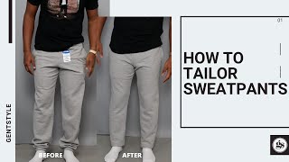 How To Tailor Sweat Pants [upl. by Epstein]