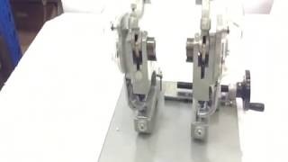 DoubleHead Manual Eyelet Machine [upl. by Amadeus]