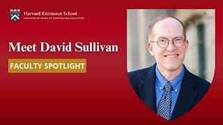 Meet David Sullivan  Faculty Spotlight [upl. by Philemol]