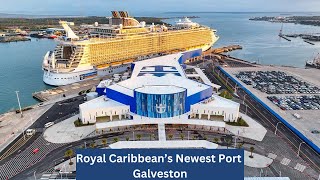 Ultimate Walkthrough of Royal Caribbean’s Galveston Cruise Ship Terminal Port [upl. by Goodyear]