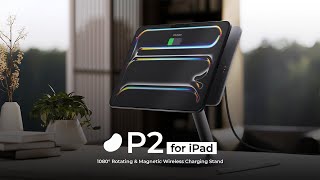 iPadユーザーのスマートライフを応援する、iPad用オールインワンマグネットワイヤレス充電スタンド  REDBEAN P2 iPad充電スタンド [upl. by Anizor869]