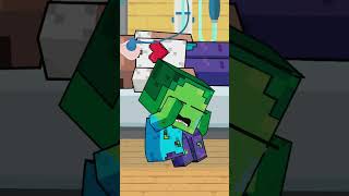 A Touching Story Of Little Joy Help Her Brother From School Bully  Inside Out 2 Minecraft Story [upl. by Godrich]