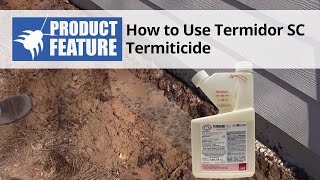 How to Do a Termite Treatment with Termidor SC Termiticide [upl. by Dnomed]