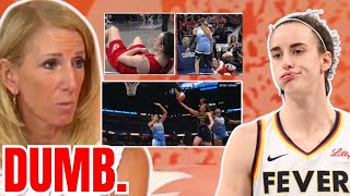 WNBA Commish Cathy Engelbert Gets ROASTED after DUMB Comments On Caitlin Clarks SAFETY [upl. by Aimej]