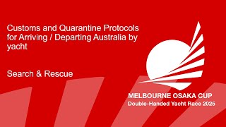 2025 Melbourne Osaka Customs and Quarantine Protocols Search amp Rescue [upl. by Joellyn]