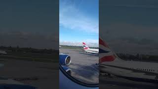 BA285 LHRSFO taxiing 1017245 [upl. by Letreece125]