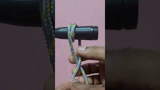 🪢Easy to make knots💯 camping crochet diy [upl. by Zeuqcaj]