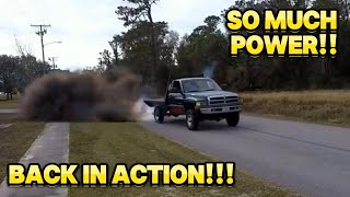 850HP 12 Valve Cummins build Burnout Machine Part 2 [upl. by Nocam]