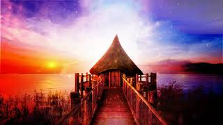 AmbienceASMR Ancient LakeHouse at Sunset IronAge Crannog on Water 4 Hours [upl. by Halullat]