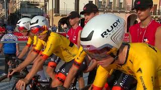 1 Tappa  Giro del Veneto Juniores  Padova  Padova TTT [upl. by Shih]