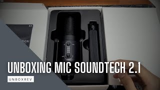 Unboxing Microphone 500 RIbuan Soundtech 21 [upl. by Carmel728]