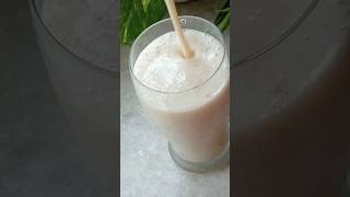 Easy BANANA Milkshake shortsyoutubeshorts [upl. by Odnuges354]