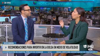 ¿Es momento de invertir en la Bolsa Reto Economía  Univision  Latino Wall Street [upl. by Kirsten]