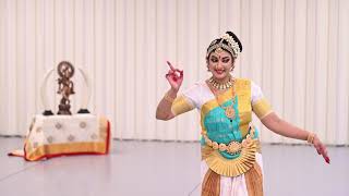 Panimathi Mukhi Baale in Mohiniyattam presented by Soumya Pradeep Mohini Dance School USA [upl. by Nitsugua433]