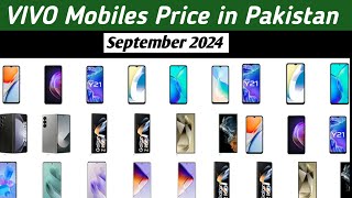 Vivo Mobiles Price in Pakistan September 2024🔥🔥 [upl. by Wolsky172]