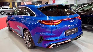 Kia PROCEED GTLine 2022  FIRST LOOK amp visual REVIEW Blue Flame [upl. by Erialc]