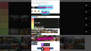 UPDATED MAP TIER LIST shorts rainbowsixsiege ubisoftcreator siege twitch rainbow [upl. by Rodl]