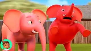 Ek Mota Hathi একটি বড় হাতি Lalaji Kola Khelo  Best of Bengali Nursery Rhymes for Kids [upl. by Aiva]