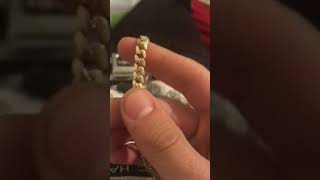 JACOJE 14K SOLID 6MM MIAMI CUBAN LINK BRACELET REVIEW [upl. by Gabie]