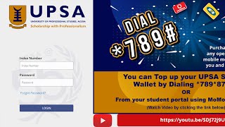 How to disburse UPSA hostel fees transcript fees resit fees and more [upl. by Judenberg]