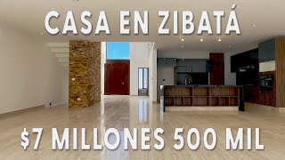 Gran casa en Zibatá Querétaro 7 millones 500 mil pesos [upl. by Chernow]