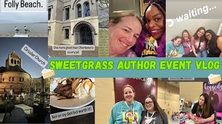 Sweetgrass Author Event Vlog 🍰 [upl. by Olwen404]