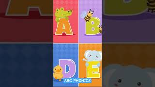 Alphabet phonetic sounds  abc learning for preschoolers  a bcada for apple phonicssong abcd [upl. by Tamiko]