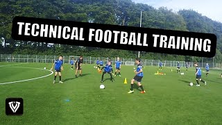 BALL MASTERY  PASSING  U11  U12  U13  U14  FOOTBALL  SOCCER  TRAINING  EXERCISE [upl. by Novj]