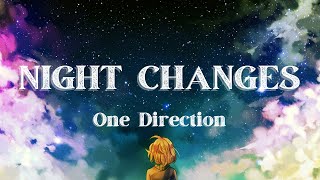 One Direction  Night Changes Lyrics [upl. by Noeled]